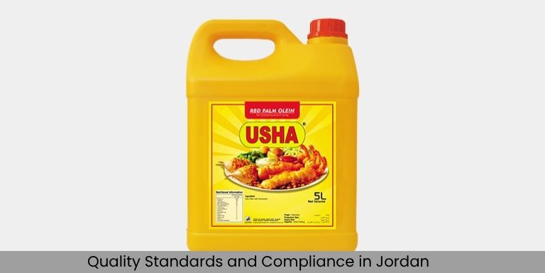 RBD Palm Oil Quality Standards & Compliance in Jordan